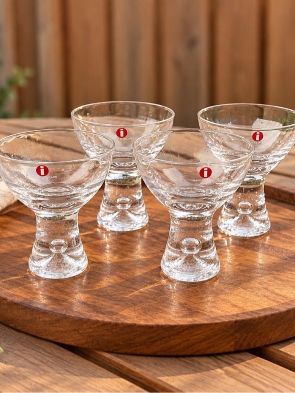 Iittala Tapio Wirkkala Cordial Glasses Set of 4